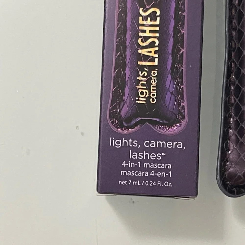 Tarte BNIB Lights Camera Lashes Curling Volumizing Conditioning Black Mascara